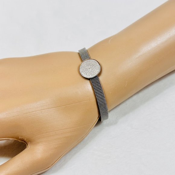 Our Father Prayer Mesh Band Bracelet - Picture 7 of 7